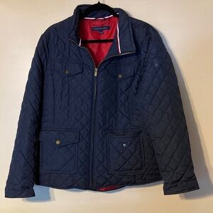 Tommy Hilfiger Dark Blue Quilted Puffer Jacket